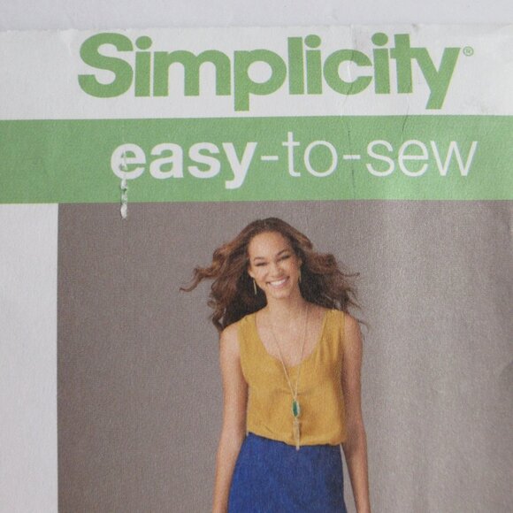 Simplicity 1663 Misses' Skirt Shorts & Pants Sewing Pattern Size 4-12 Uncut - Picture 7 of 8